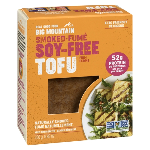 Big Mountain - Smoked Soy-Free Tofu - Firm 280g, 1 Each