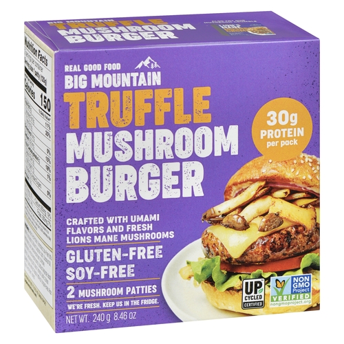 Big Mountain - Truffle Mushroom Burger 2's 240g