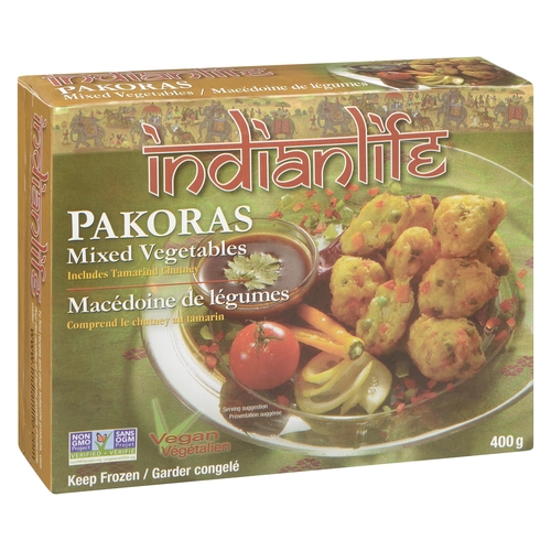 Indianlife - Pakoras - Mixed Vegetables 400g, 1 Each