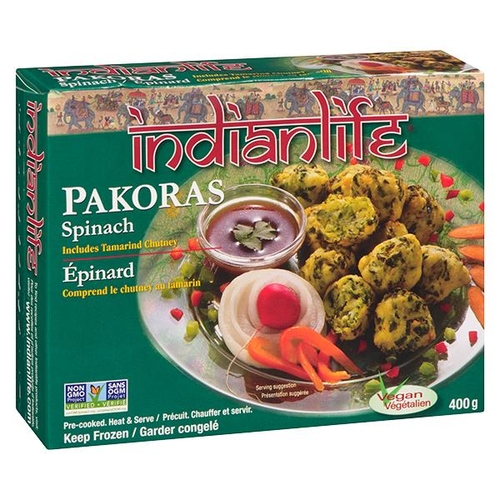 Indianlife - Pakoras - Spinach 400g