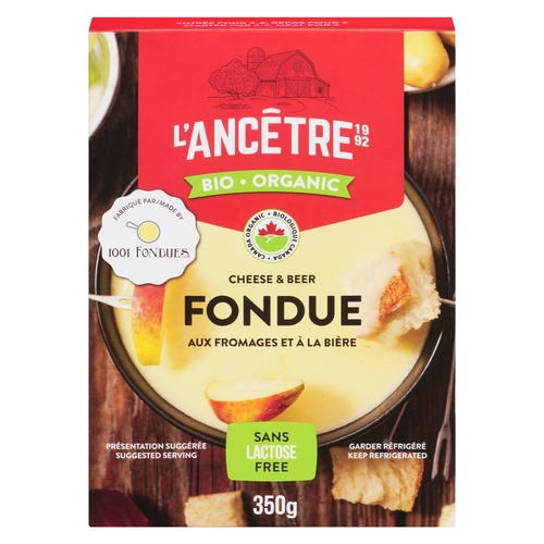 L'Ancetre - Organic Cheese & Beer Fondue 350g, 1 Each