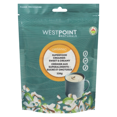 Westpoint Naturals - Organic Superfood Creamer - Sweet & Creamy 228g