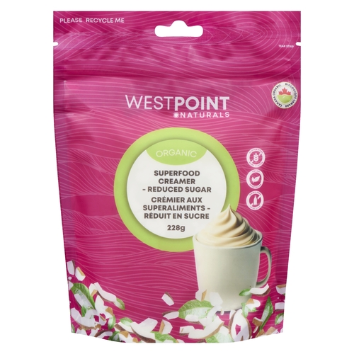 Westpoint - Organic Creamer Reduced 228g, 1 Each
