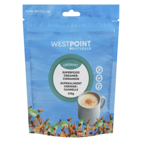 Westpoint Naturals - Organic Superfood Creamer - Cinnamon 228g