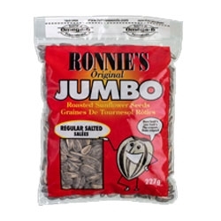 Ronnie's - Jumbo Roasted Sunflower Seeds - Regular Salted 370g