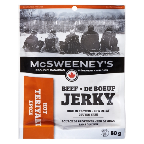 Mcsweeney's - Beef Jerky - Hot Teriyaki 70g