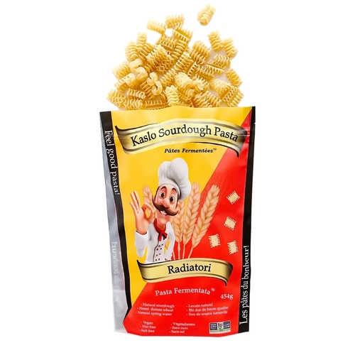 Kaslo Sourdough Pasta - Radiatori 454g, 1 Each