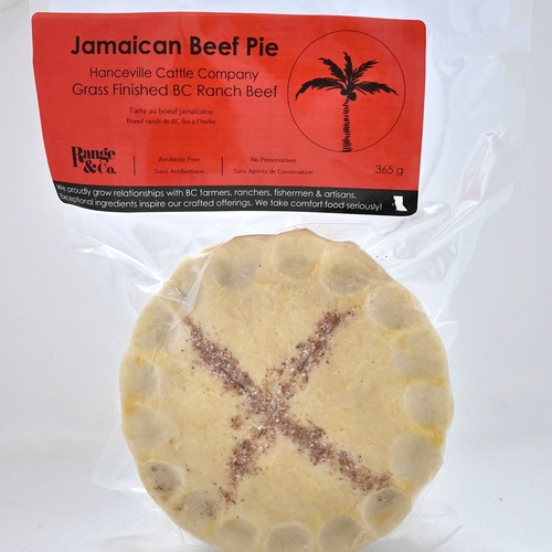 Range & Co - Jamaican Beef Pie 365g, 1 Each
