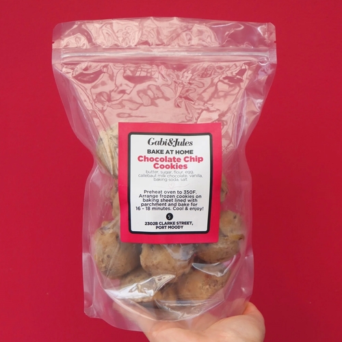 Gabi & Jules Bake At Home Cookies - Chocolate Chip 720g, 1 Each