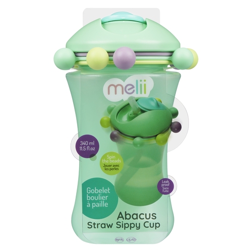 Melii - Abacus Straw Sippy Cup 340ml