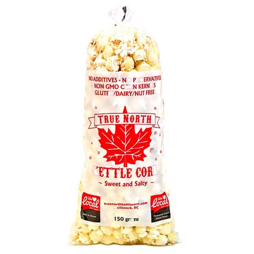 True North - Kettle Corn Popcorn 150g, 1 Each