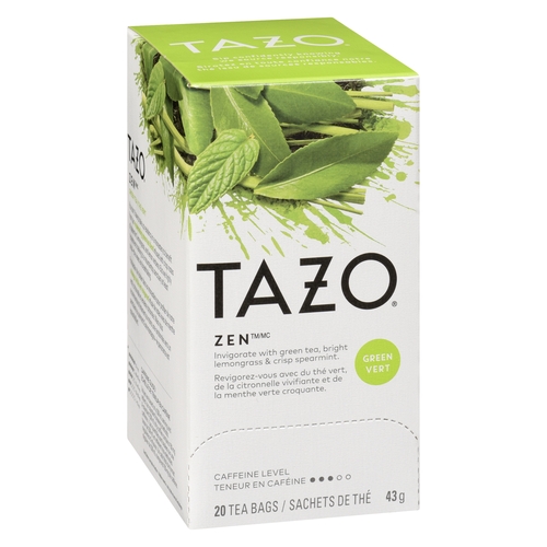 Tazo - Green Tea - Zen 20s, 1 Each