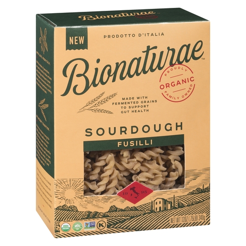 Bionaturae - Organic Sourdough Pasta - Fusilli 340g, 1 Each