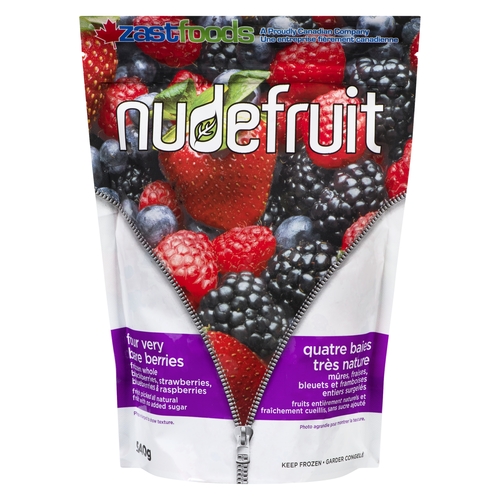 Nudefruit - Four Very Bare Berries 500g, 1 Each