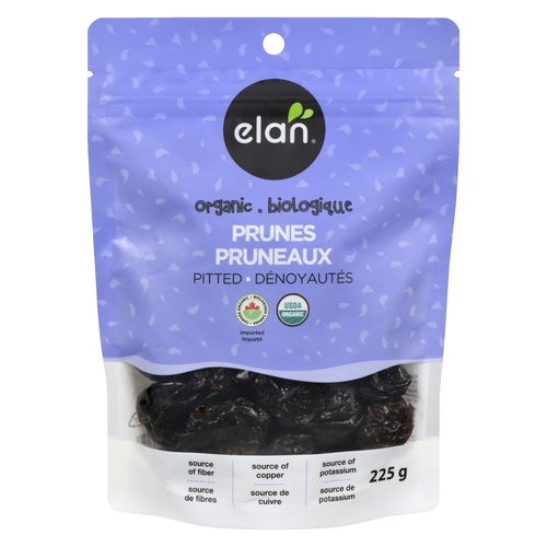 Elan - Organic Pitted Prunes 225g, 1 Each