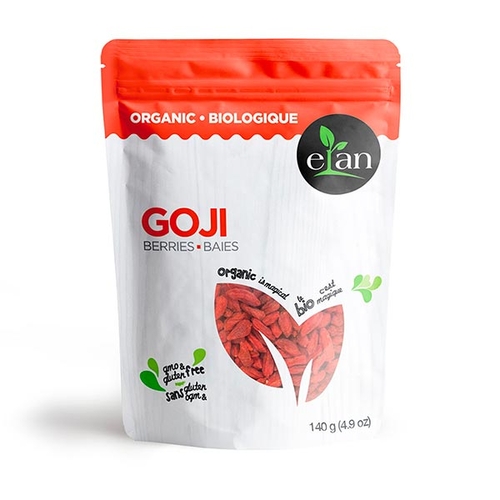 Elan - Organic Goji Berries 140g, 1 Each