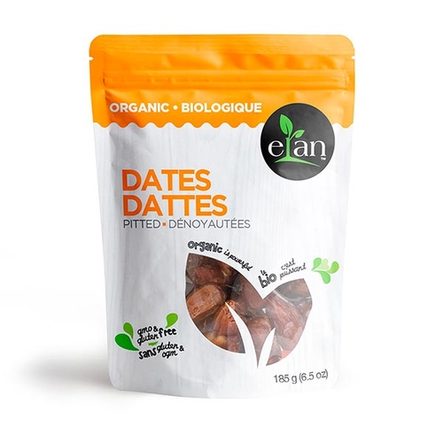 Elan - Organic Pitted Dates 185g, 1 Each