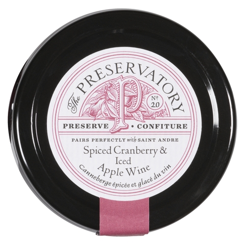 The Preservatory Preserve - Timeless Creation - Spiced Cranberry & Iced Apple Wine 110g, 1 Each