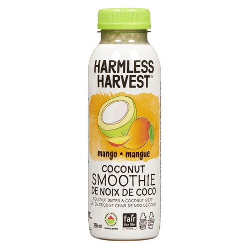 Harmless Harvest - Organic Coconut Smoothie - Mango 296ml, 1 Each