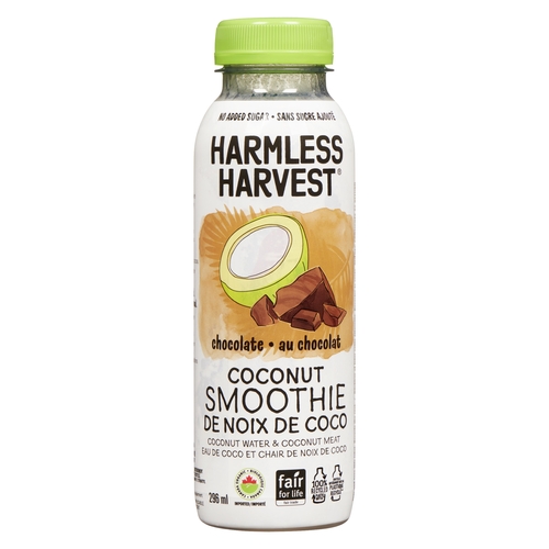 Harmless Harvest - Organic Coconut Smoothie - Chocolate 296ml, 1 Each