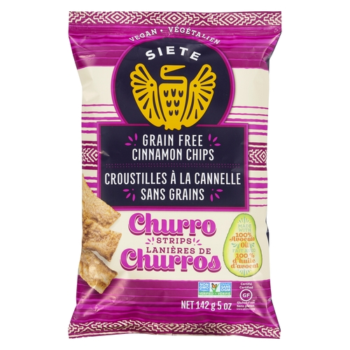 Siete Grain Free Cinnamon Chips - Churro Strips 142g, 1 Each