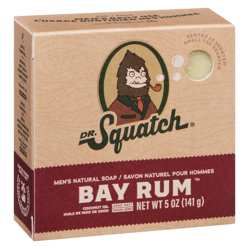 Dr. Squatch - Men's Natural Soap - Bay Rum 141g