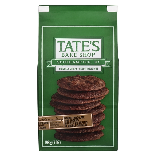 Tate's Bake Shop - Cookies - Double Chocolate Chip 198g, 1 Each