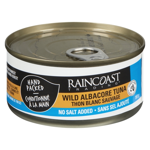 Raincoast Trading - Wild Albacore Tuna - No Salt Added 150g, 1 Each