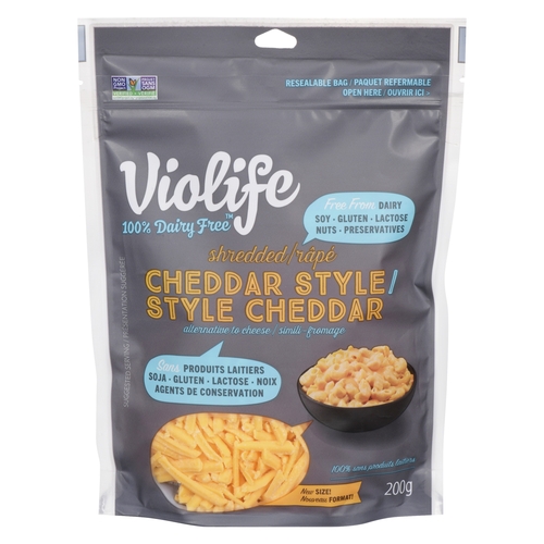 Violife - Shredded Cheddar Style - Alternative to Cheese 200g