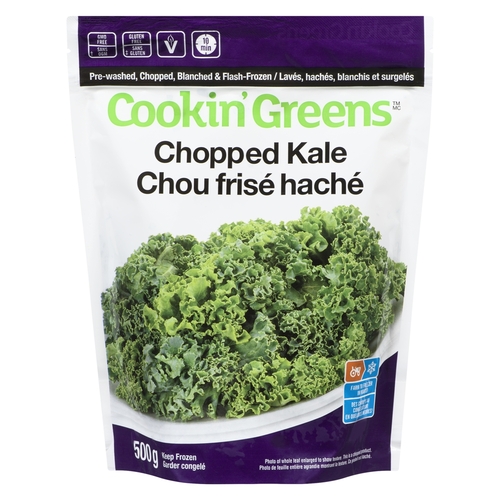 Cookin' Greens - Chopped Kale 500g, 1 Each