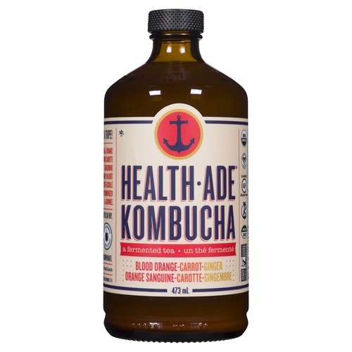 Health-Ade - Kombucha - Blood Orange-Carrot-Ginger 473ml, 1 Each