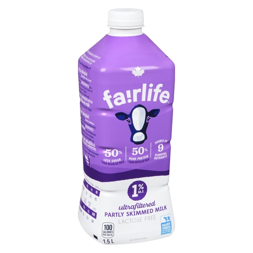 Fairlife - Ultrafiltered Lactose Free Partly Skimmed Milk - 1% m.f. 1.5l, 1 Each