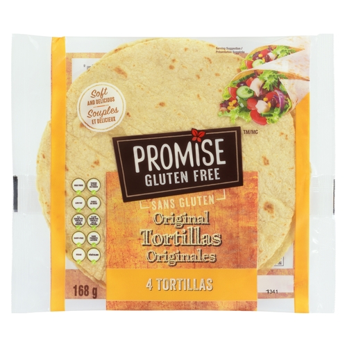Promise - Gluten Free Tortillas - Original 4's 168g