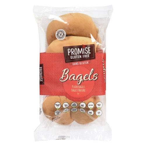 Promise - Gluten Free Bagels - Plain 4's 280g