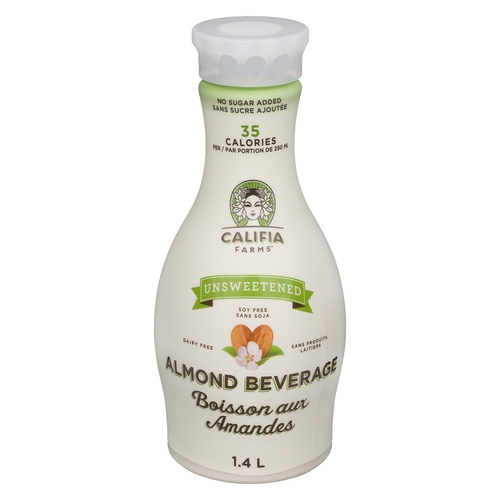 Califia Farms - Almond Beverage - Unsweetened 1.4l, 1 Each