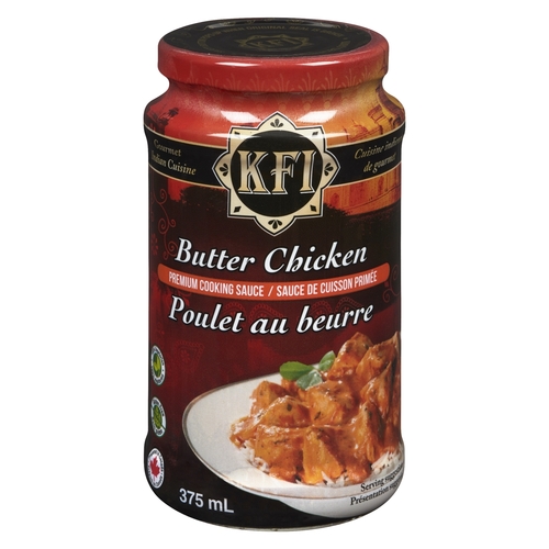 KFI Premium Cooking Sauce - Butter Chicken 375ml, 1 Each