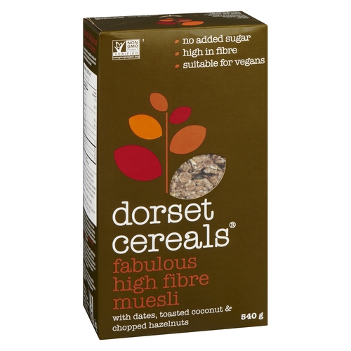 Dorset Cereals - Muesli - Fabulous High Fibre 540g, 1 Each