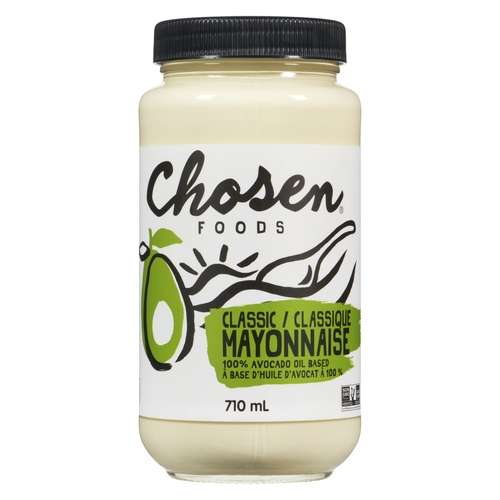 Chosen Foods - Classic 100% Avocado Oil Based Mayonnaise 710ml, 1 Each
