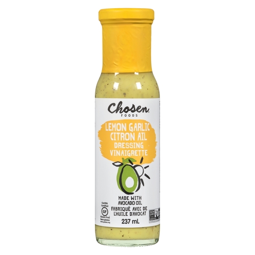 Chosen Foods - Dressing - Lemon Garlic 237ml, 1 Each