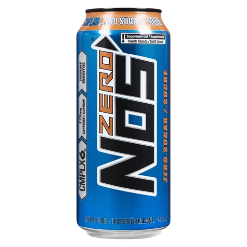 NOS Energy Drink - Zero Sugar 473ml, 1 Each