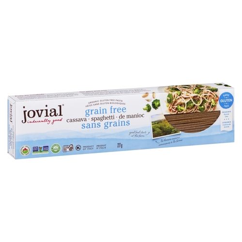 Jovial - Organic Grain Free, Gluten Free Pasta - Cassava Spaghetti 227g, 1 Each
