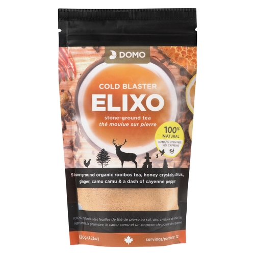 Domo Cold Blaster Elixo Stone-Ground Tea 115g, 1 Each