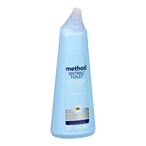 Method - Disinfecting Toilet Cleaner - Spearmint 709ml, 1 Each