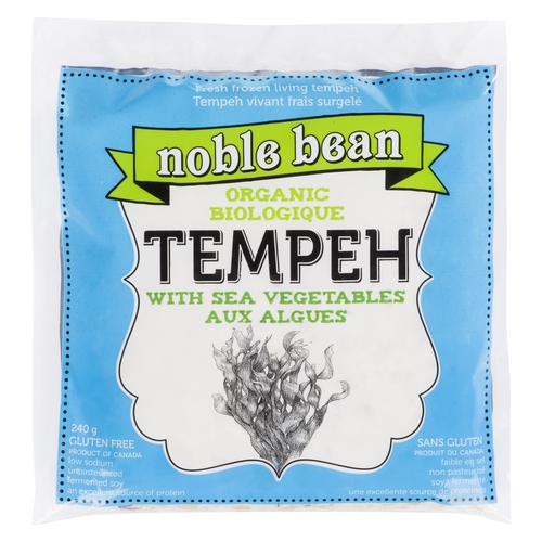 Noble Bean - Organic Tempeh with Sea Vegetables 240g, 1 Each