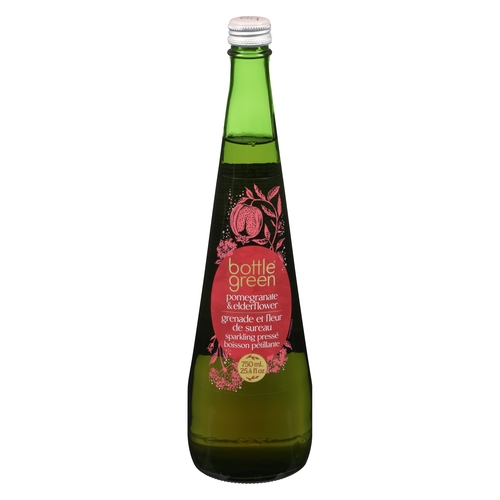 Bottle Green - Sparkling Pressé - Pomegranate & Elderflower 750ml, 1 Each