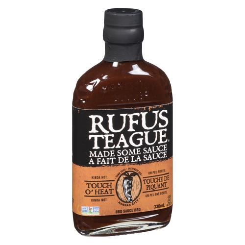Rufus Teague Made Some Sauce - Touch O' Heat BBQ Sauce 330ml, 1 Each