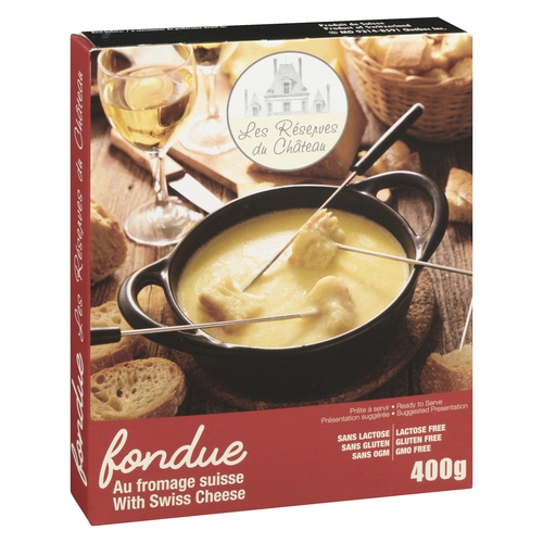 Les Reserves du Chateau - Fondue with Swiss Cheese 400g, 1 Each