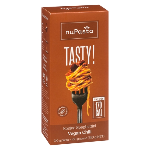 NuPasta - Konjac Spaghettini Vegan Chili 310g, 1 Each
