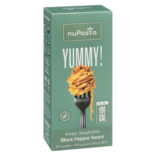 NuPasta - Konjac Spaghettini - Black Pepper Sauce 310g