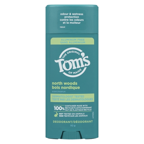 Tom's of Maine - Antiperspirant - North Woods Scent 92g, 1 Each